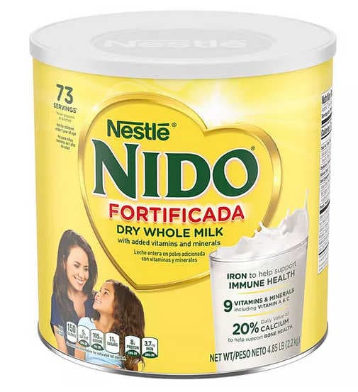 Leche En Polvo Fortificada