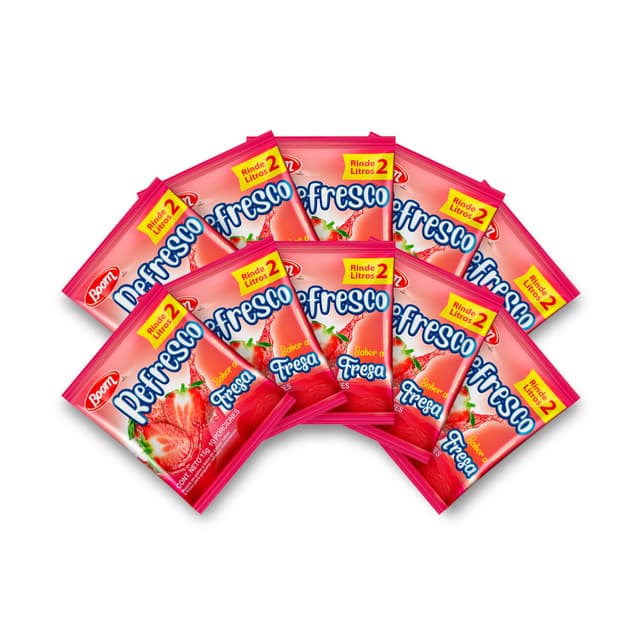 Refrescos Instantáneos 10u (rinden 2l C/u)