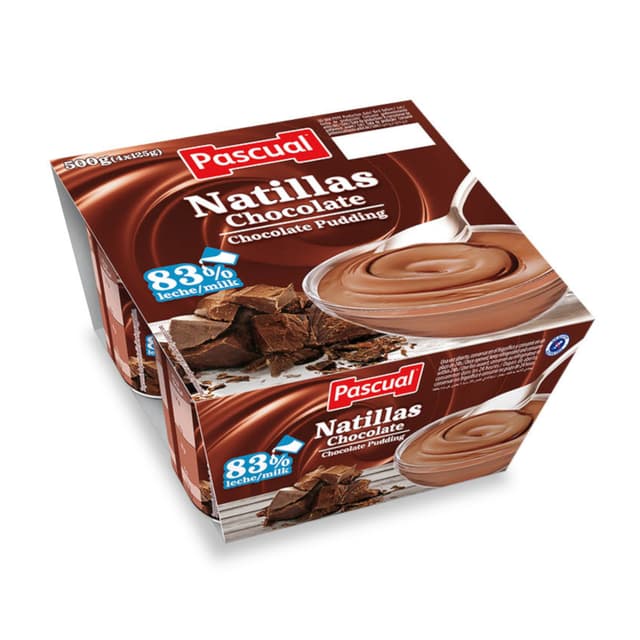 Natilla Chocolate 4u X 125 G