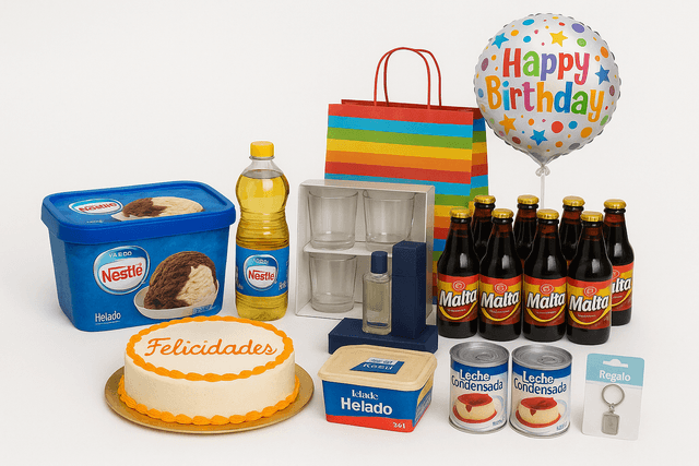 Combo Con Caja De Helado 2