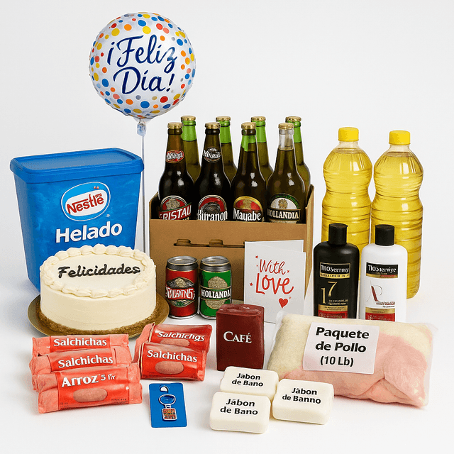 Combo Con Caja De Helado 3