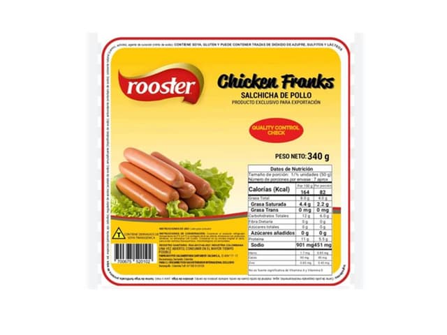 Salchichas De Pollo