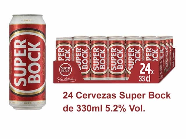 Cerveza Lager Super Bock