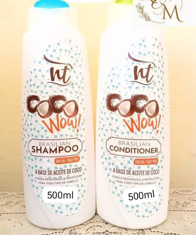 Juego De Shampoo Y Acondicionador (500 Ml C/u)