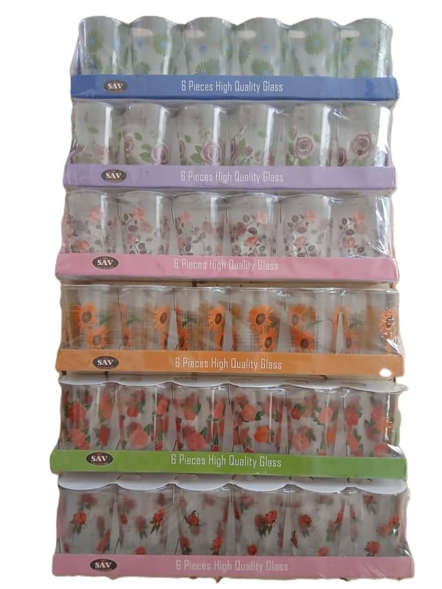 Juego De 6 Vasos 